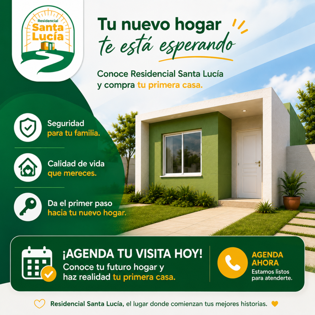 Residencial Santa Lucia Ferreñafe - Mejor Casa que departamento