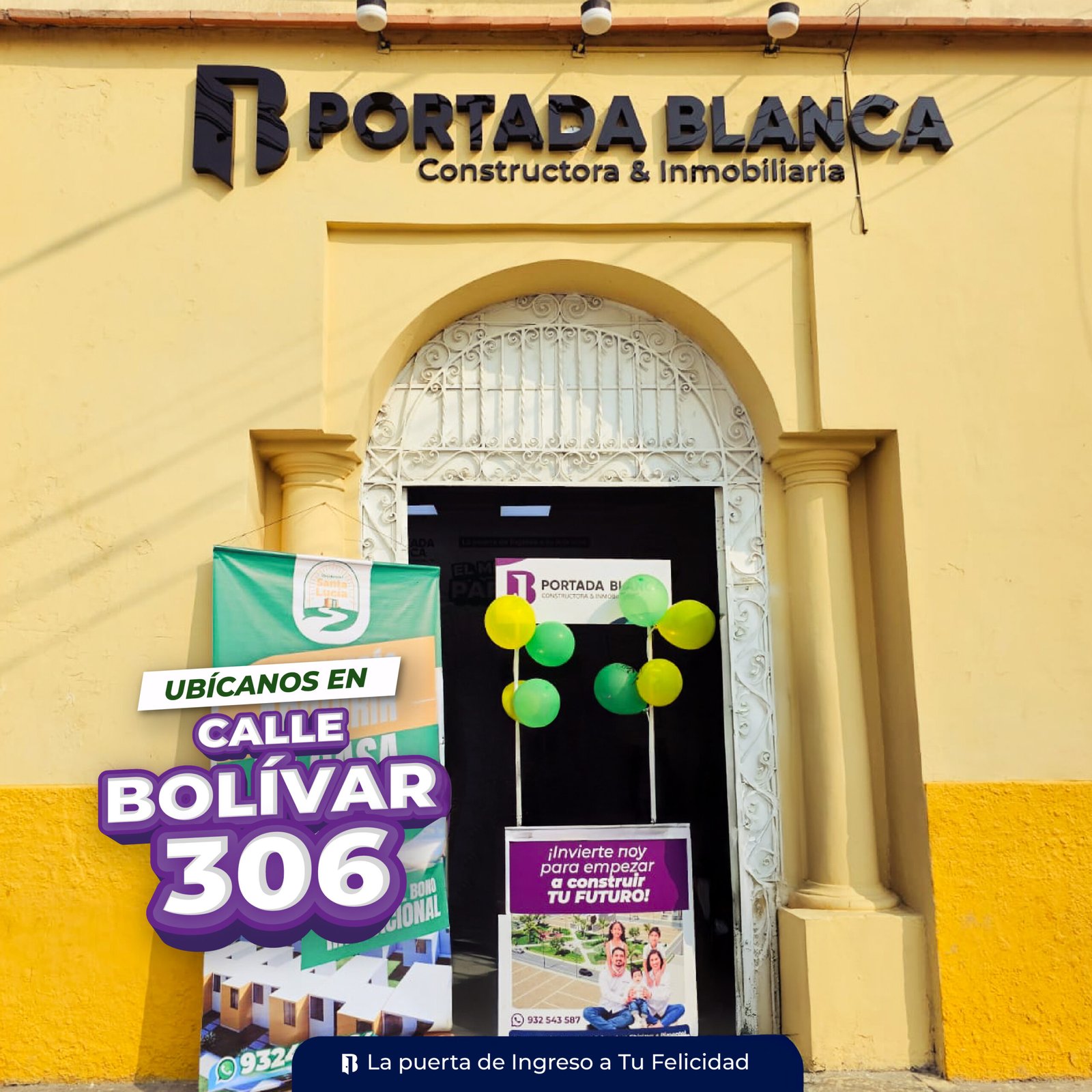 Oficina de Portada Blanca en Ferreñafe