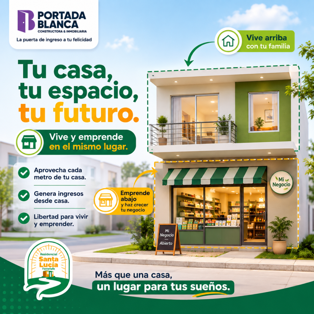 Residencial Santa Lucia Ferreñafe - Mejor Casa que departamento