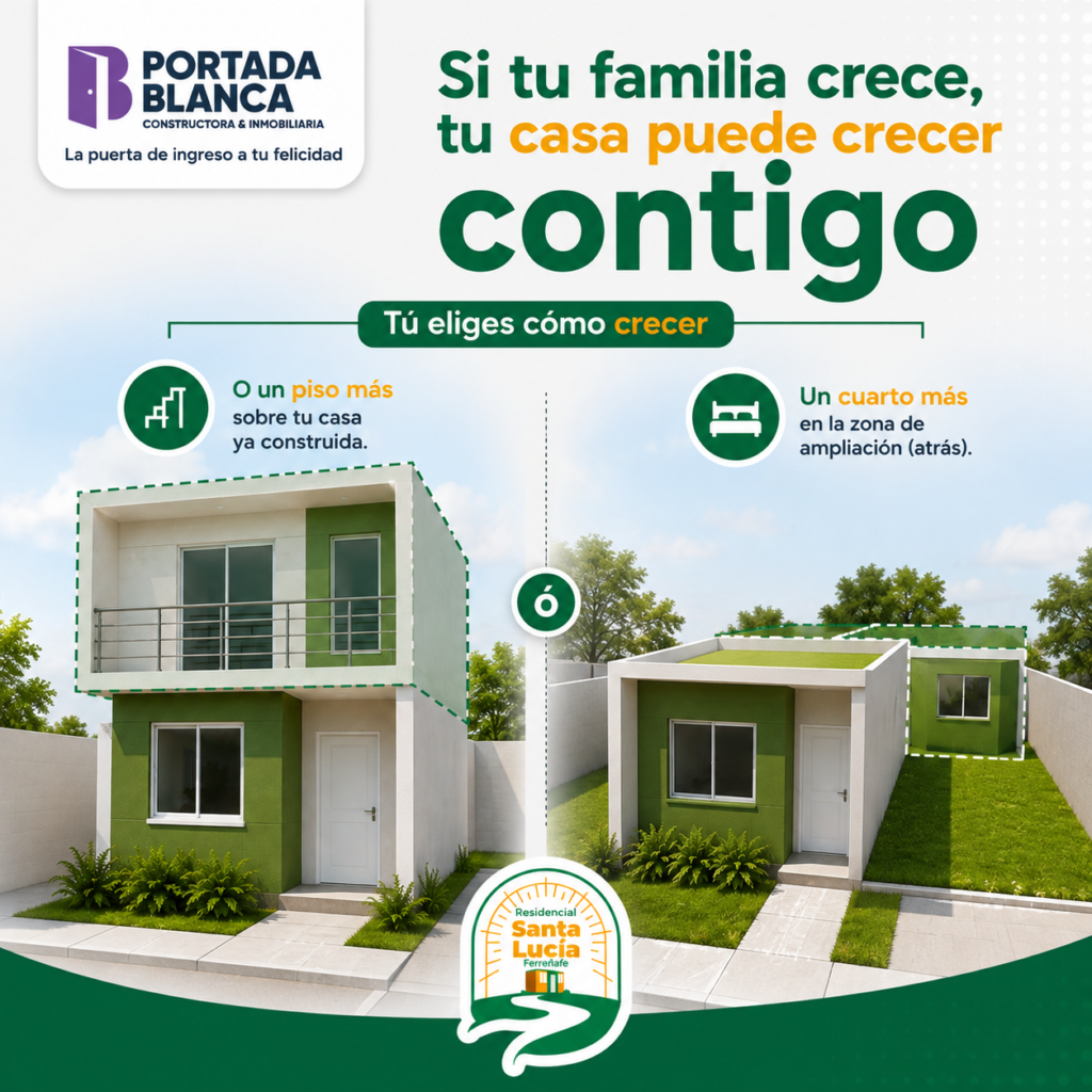 Residencial Santa Lucia Ferreñafe - Mejor Casa que departamento